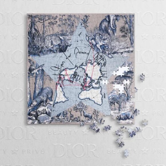 NIB Limited Edition Dior 500-Piece Puzzle "Around the World” Collectible Set - Picture 1 of 7